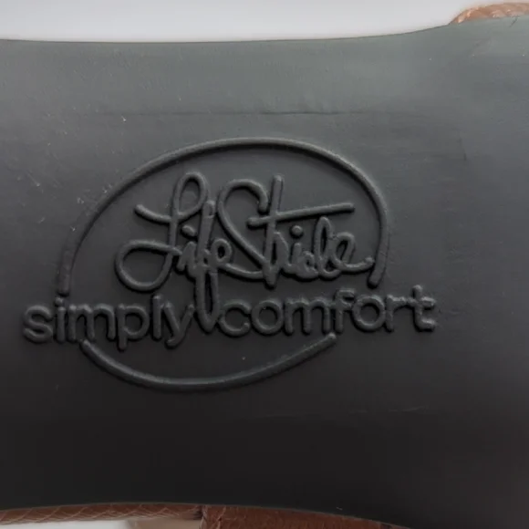 Life Stride Kamala Simply Comfort Faux Leather Pumps 9.5M Brown - Picture 5 of 16